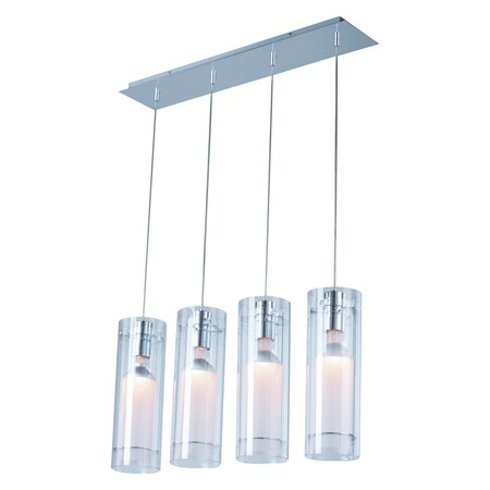Et2 Frost 4-Light Pendant E22001-10